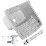 Tanque De Plástico Com Sifão Universal 22litros Astra Branco