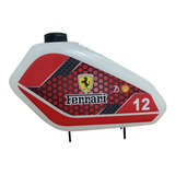 Tanque Gasolina 5 Litros Bike Motorizada F1 - Ferrari