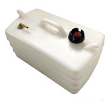 Tanque Para Barco 28 Litros + Pescador Fixo P/ Motor De Popa