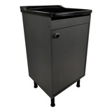 Tanque Plastico 22 Litros Para Lavar Roupas Com Gabinete Mdf