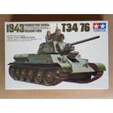 Tanque Russo T-34 Modelo 76 1943 1:35 | Tamiya