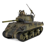 Tanque U.s. Sherman M4a3 Black Panthers Germany 1945 1:32