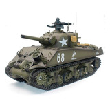 Tanque Usa Sherman M4a3 1/16 Rc 37cm+ Figura Joytoy Ww2 Eua 