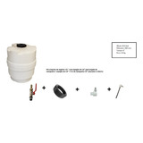 Tanque Vertical 250 Lts Grupo Gerador Aço Kit Completo