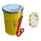 Tantam Luen Kids 40x10 4 Afinação + 1 Pandeiro Amarelo