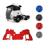 Tapete Assoalho Verniz Caminhão Scania 124g Capô Vm,pt,az,gr