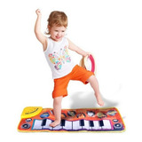 Tapete Atividades Infantil Piano Musical Com Luzes E Som