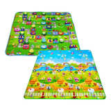Tapete Atividades Recreativo Infantil Dupla Face 1,20x1,80m