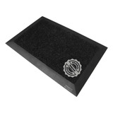 Tapete Capacho Sanitizante Kapazi Preto 90x130cm Com Borda