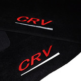Tapete Carpete Personalizado Bordado Cr-v 2012 2013 2014