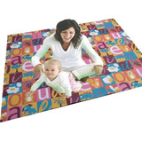 Tapete Colchonete Infantil Emborrachado Atividades 130x100cm