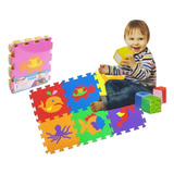 Tapete Colorido Macio Eva Esteira Infantil Bebê Pet Portátil