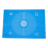 Tapete Culinário Silicone Antiaderente Massas Bolos 70x50 Cm