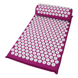 Tapete De Acupressão Com Almofada De Massageador De Acupuntu