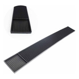 Tapete De Bar Service 60cm Borracha Preto Barman Chef Line