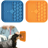 Tapete De Lamber Para Cães Gatos Comedouro Com Ventosa Pet Cor