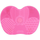 Tapete De Silicone Para Limpar Pincéis De Maquiagem