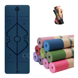 Tapete De Yoga Mat Tpe Estampado