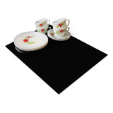 Tapete Escorredor Absorvente De Pia Louça Copo Cozinha 38x50