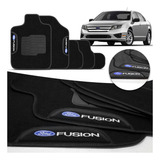 Tapete Fusion Carpete 2006 2007 2008 2009 2010 Preto Bordado
