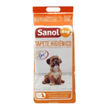 Tapete Higienico Fralda Pet Cachorro Sanol 30un 60x80cm