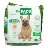 Tapete Higiênico Mr Pads Cheirinho Grama 80x60cm 30 Unidades