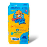 Tapete Higiênico P/ Cães 60x55 Super Secao Baby 30 Unid