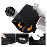 Tapete Higiênico P/ Gatos Felinos Coletor Areia Anti Sujeira