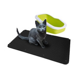 Tapete Higiênico P/gatos Anti Sujeira 70x50 Cm Limpcat