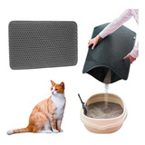 Tapete Higiênico Para Gato Coletor De Areia 30x45cm