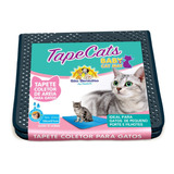 Tapete Higiênico Para Gatos Areia Anti Sujeira M 56x51 Cm