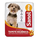 Tapete Higiênico Sanol Dog Adulto Filhote 57x60 14 Unidades