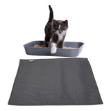 Tapete Higiênico Tam P Gatos Coletor Areia Anti Sujeira Pets