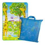 Tapete Infantil Tatame Bebê Dupla Face Portátil 120 X 180 Cm