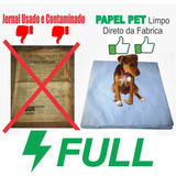 Tapete Jornal Descartável Papel Pet Limpo