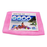 Tapete Mágico P/ Praia Camping - Sandless Mat Cor Azul Escuro