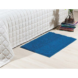 Tapete Para Sala/quarto 50x100 Classic | Oasis Tapetes Comprimento 100 Cm Cor Jeans Largura 50 Cm