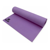 Tapete Para Yoga Em Eva Muvin Basics - Tamanho 180cm X 60cm X 0,5cm - Indicado Para Iniciantes - Colchonete Pilates, Yoga, Ginástica E Academia Cor Lilás