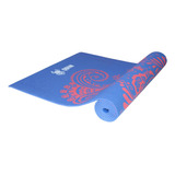 Tapete Para Yoga Estampado Colchonete Pilates Pvc Odin Fit
