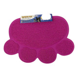 Tapete Patinha Pet Antiderrapante M Pvc Para Cães E Gatos