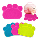 Tapete Patinha Pet Cães Gatos Antiderrapante Areia 30 X 40cm