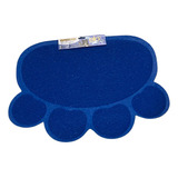 Tapete Patinha Pet Em Pvc Grande 56cm X 44cm P/ Cães E Gatos