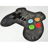 Tapete Pelúcia Controle Vídeo Game Quarto Infantil 1,20 Cm