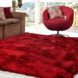 Tapete Peludo Pelo Alto Luxo Felpudo 140x200
