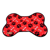 Tapete Pet 48 X 32 Para Cachorro Gato Formato Osso Promoção