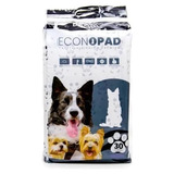 Tapete Pet Cão Higiênico Carvão Bambu Econopad 60x90cm 30un