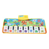 Tapete Piano Bebê Infantil Musical Animais Com Som