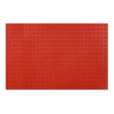 Tapete Piso Pet Anti Derrapante 80cm X 3mm X 1mt Vermelho