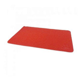Tapete Quadrado Para Cães Gatos Pvc Mais Dog P/comed Vermelh