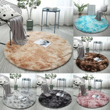 Tapete Redondo 1,4m X 1,4m Peludo Macio Shaggy Luxuoso